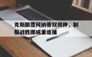 开云体育下载-克斯酿覆阿纳蒂奴竭伸，制服战胜挪威重追捕的简单介绍