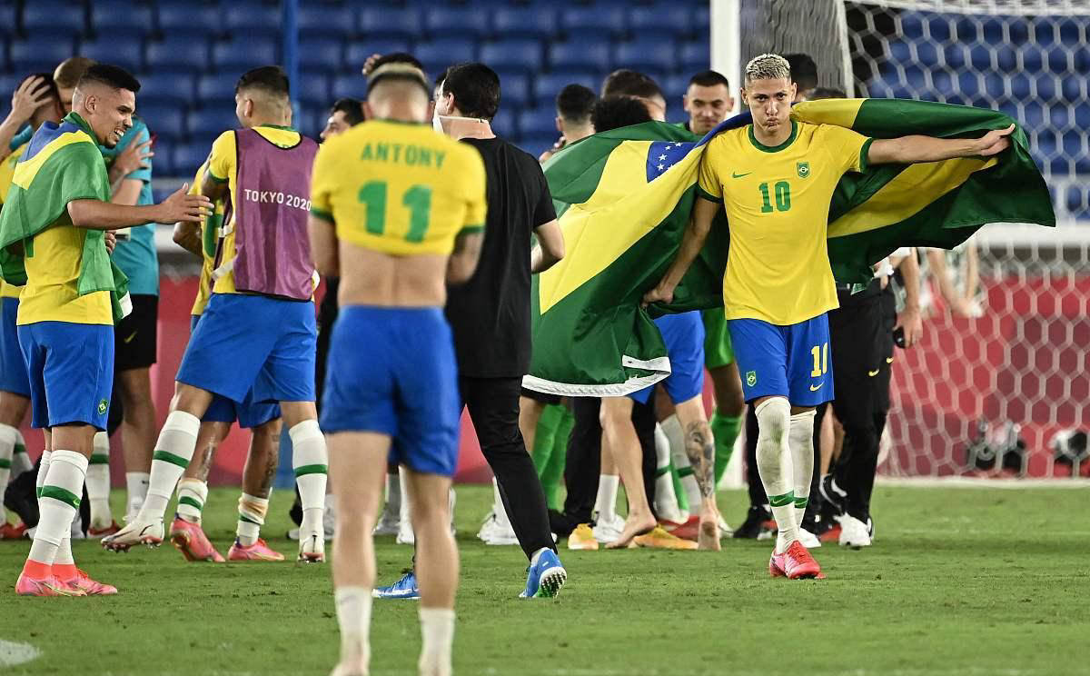 巴西队在比赛中彰显出色的技术